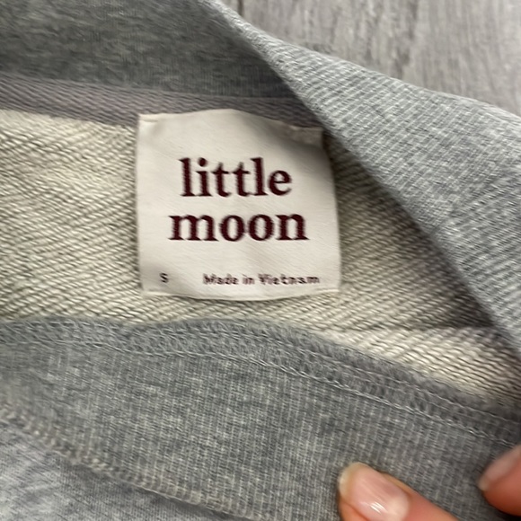 Little moon floral grey sweatshirt - Picture 2 of 5